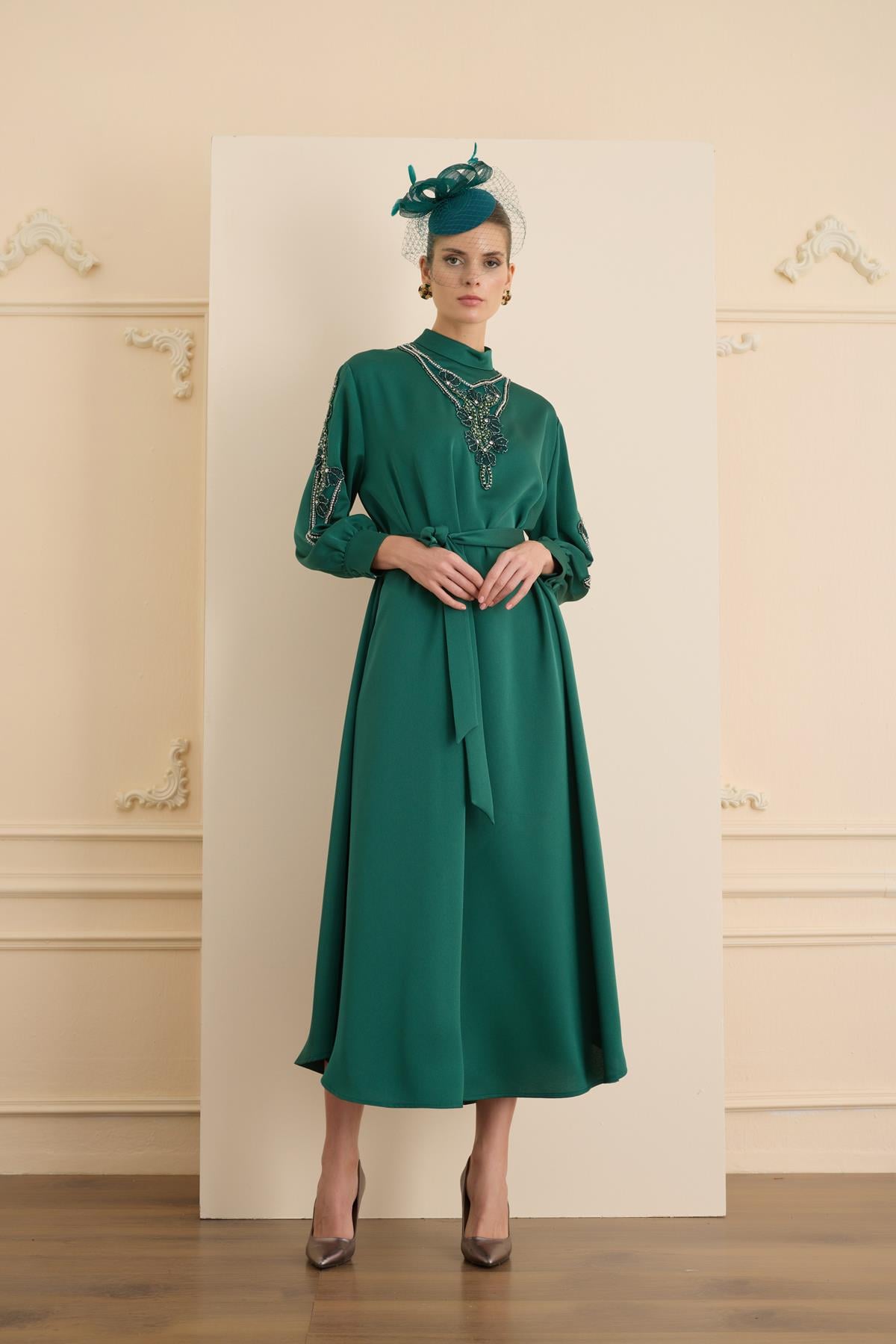CATHERINE DRESS Zümrüt
