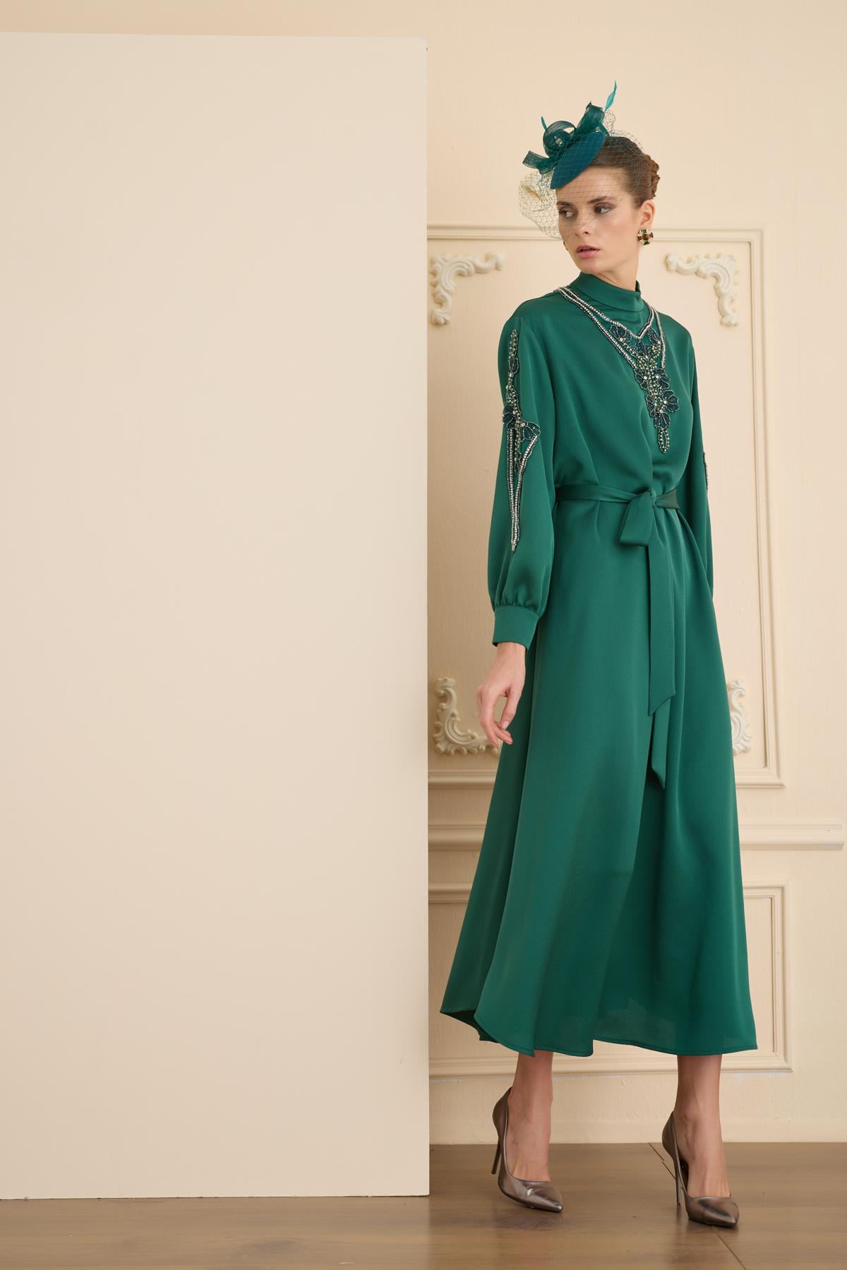 CATHERINE DRESS Zümrüt