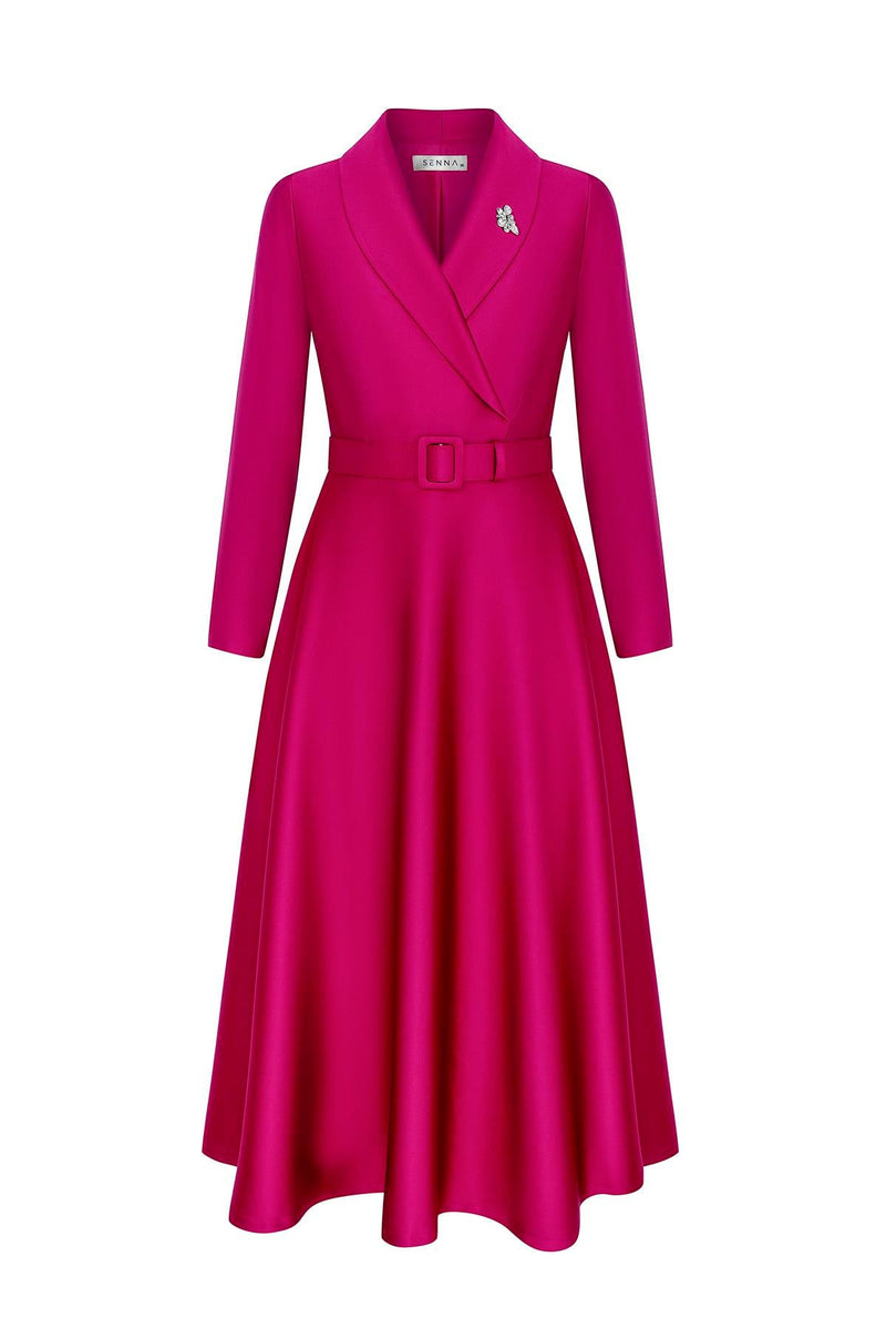 CATWALK DRESS Fuşya