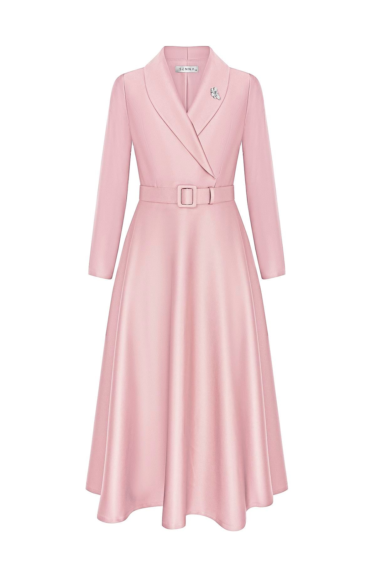 CATWALK DRESS Pudra