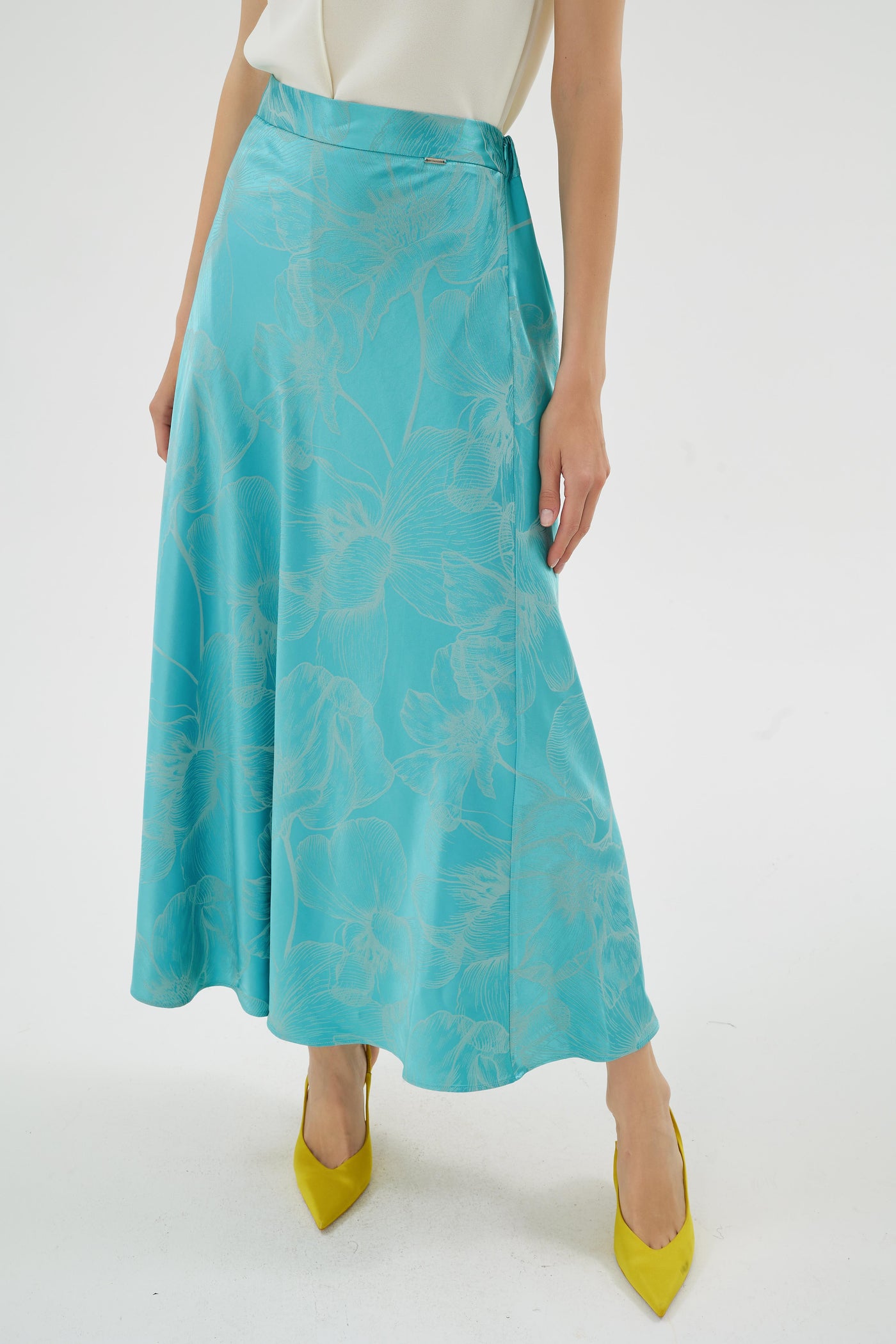CELESTE SKIRT Turkuaz