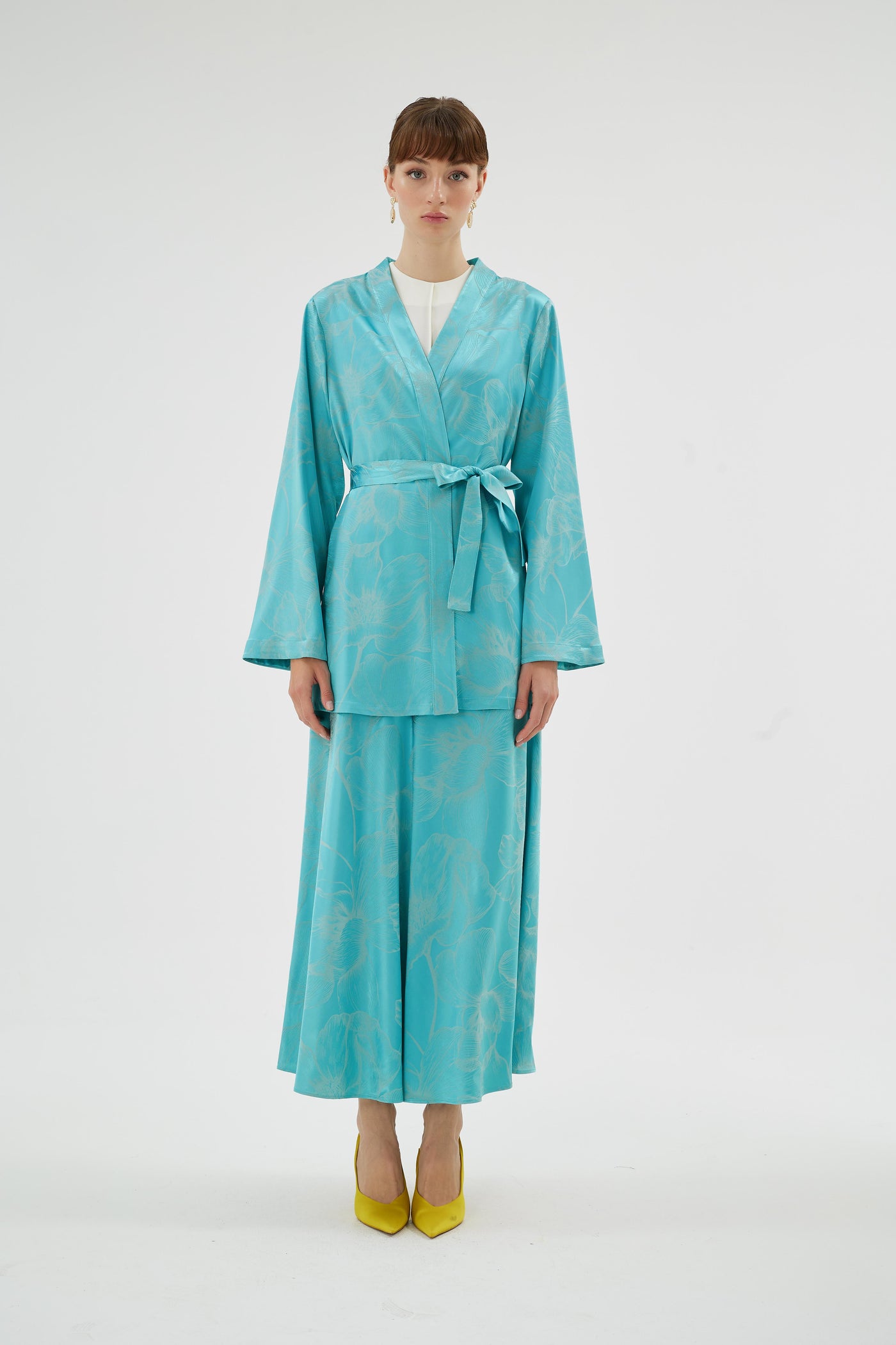 CELESTE SKIRT Turkuaz