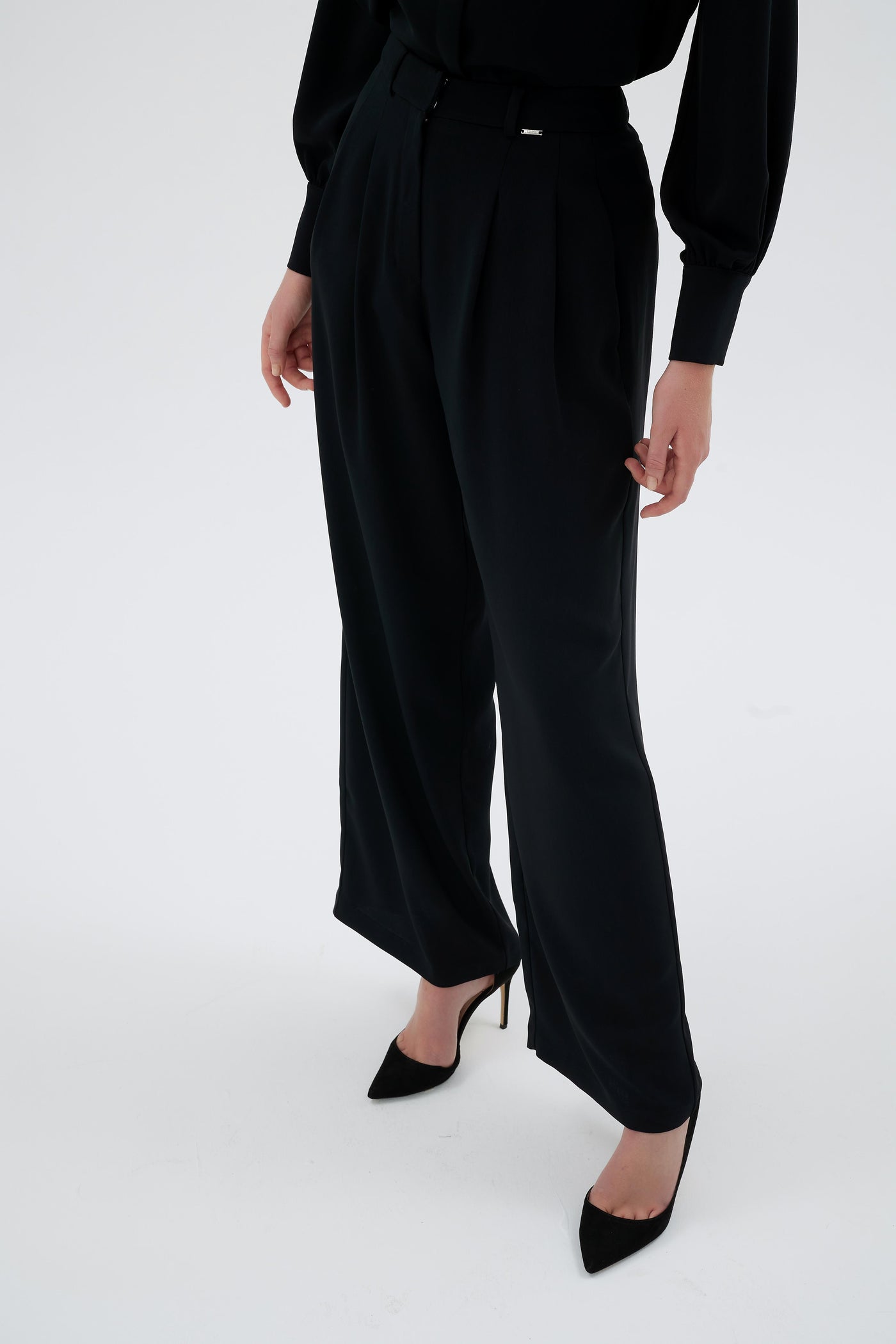 CLOVER PANTOLON Siyah