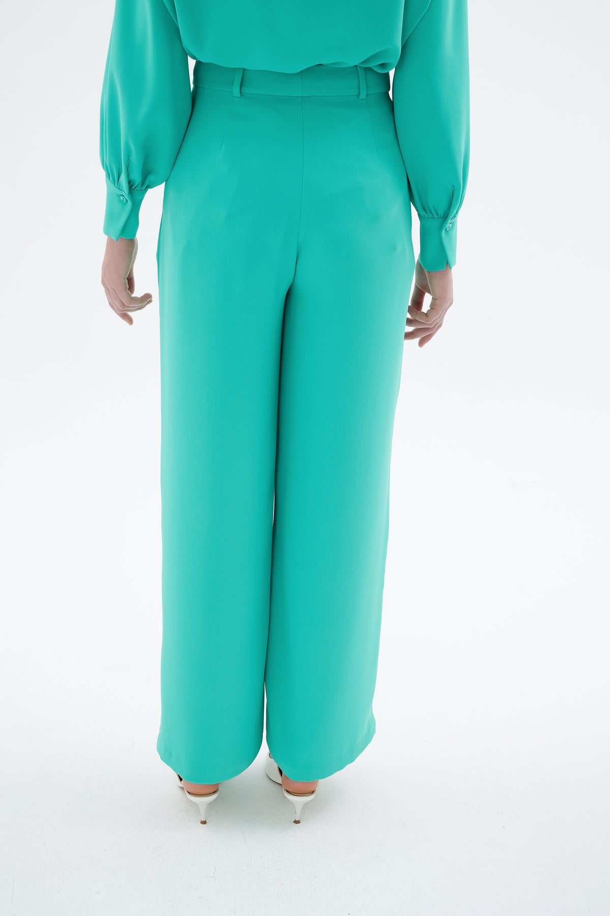 Clover  Pantolon Yeşil