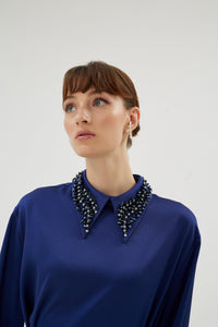 CORALIE ELBİSE Lacivert