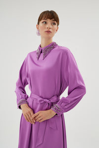 CORALIE ELBİSE Mor