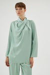 20017 CRISTALLE BLOUSE Mint Green