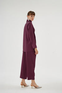 20017 CRISTALLE BLUZ Mürdüm