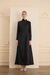 CRISTALLE DRESS Black