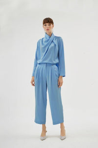 CRISTALLE PANTS Açık Mavi