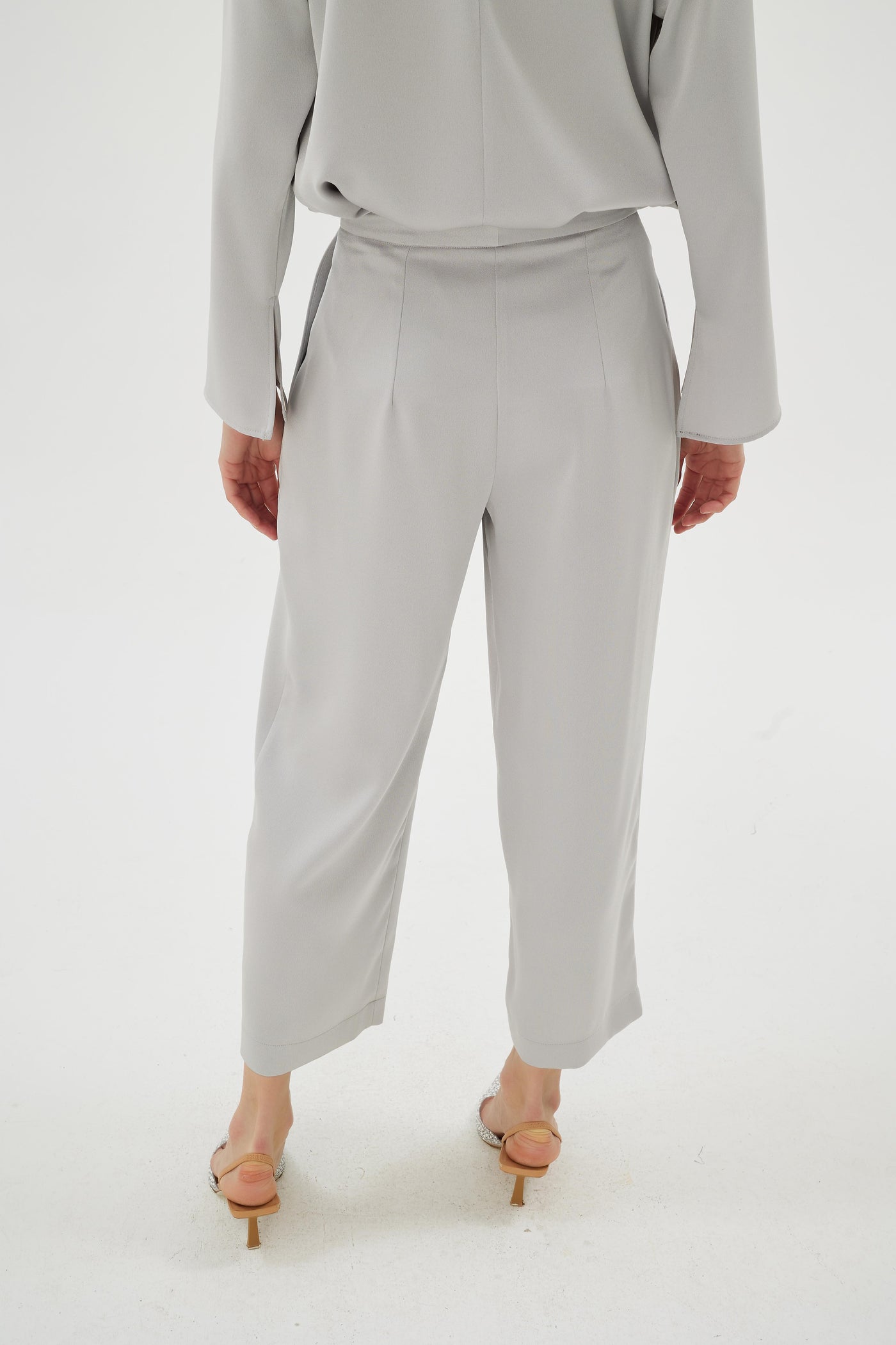 CRISTALLE PANTS Gümüş