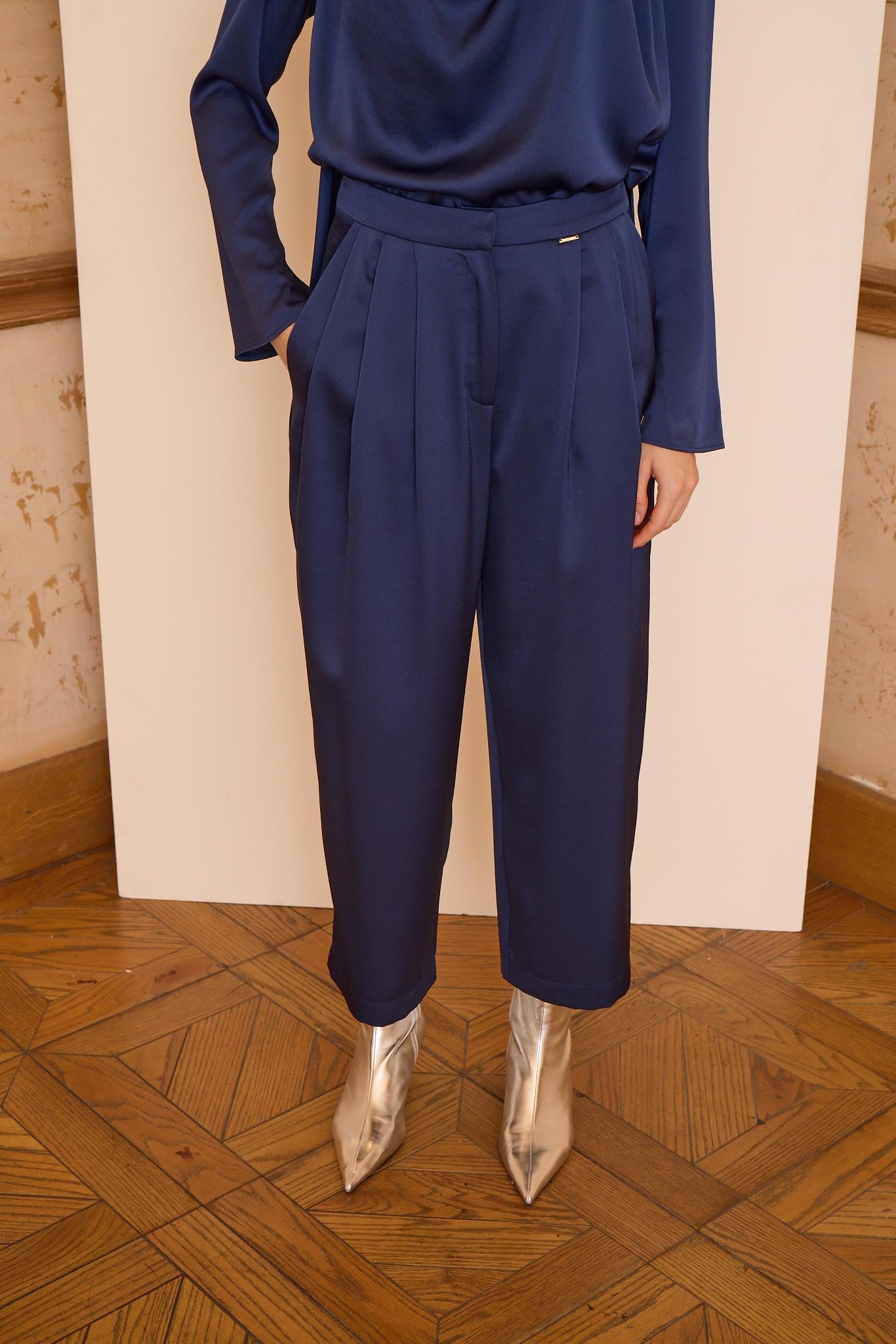 CRISTALLE PANTS Lacivert