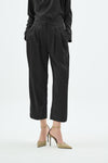50015 CRISTALLE EMBELLISHED PANTS Black