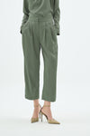 50015 CRISTALLE EMBELLISHED TROUSERS Khaki