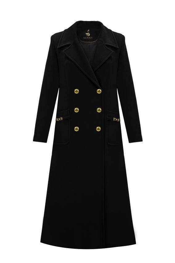 DENISSE COAT Siyah