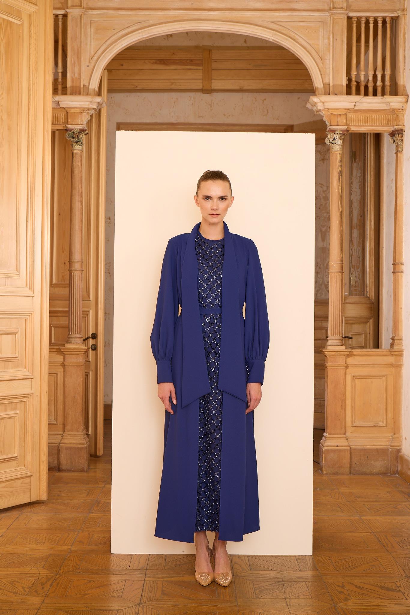 DOROTA DRESS Lacivert