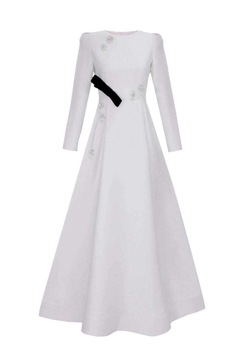 PULICE DRESS Ekru