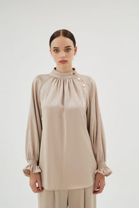 ELEGANCE BLUZ Bej