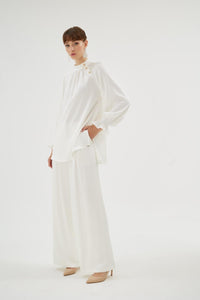 ELEGANCE PANTOLON Ekru