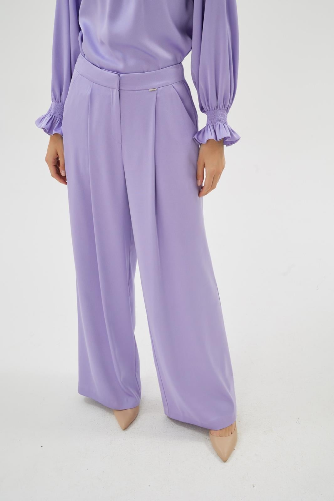 Elegance  Pantolon Mor