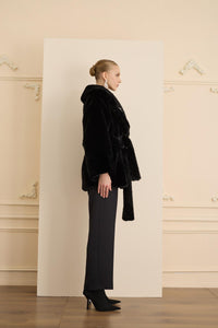 ELINA COAT Siyah