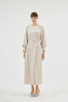 30068 ELIZA DRESS Beige