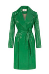 WOMEN'S TRENCH Coat Green