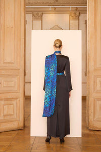 FIORE DRESS Gece Mavisi