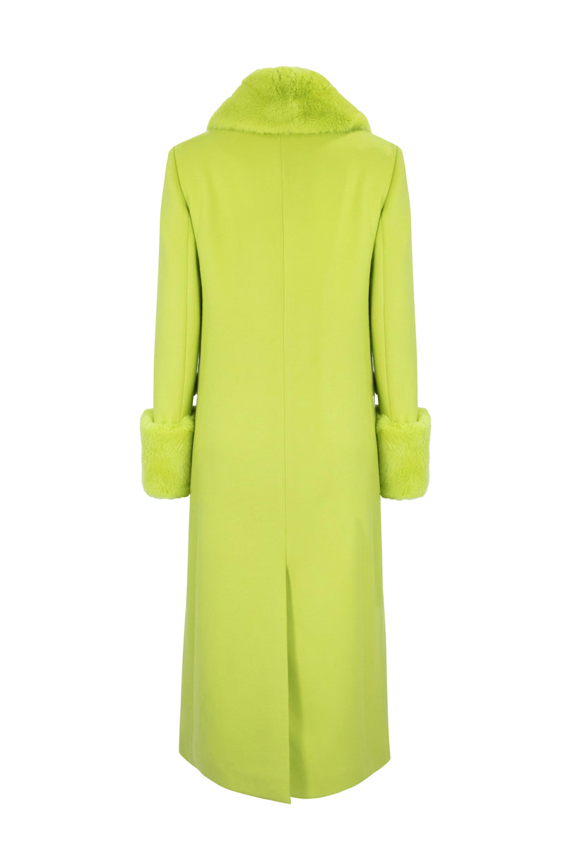 LIVA COAT Fıstık Yeşili
