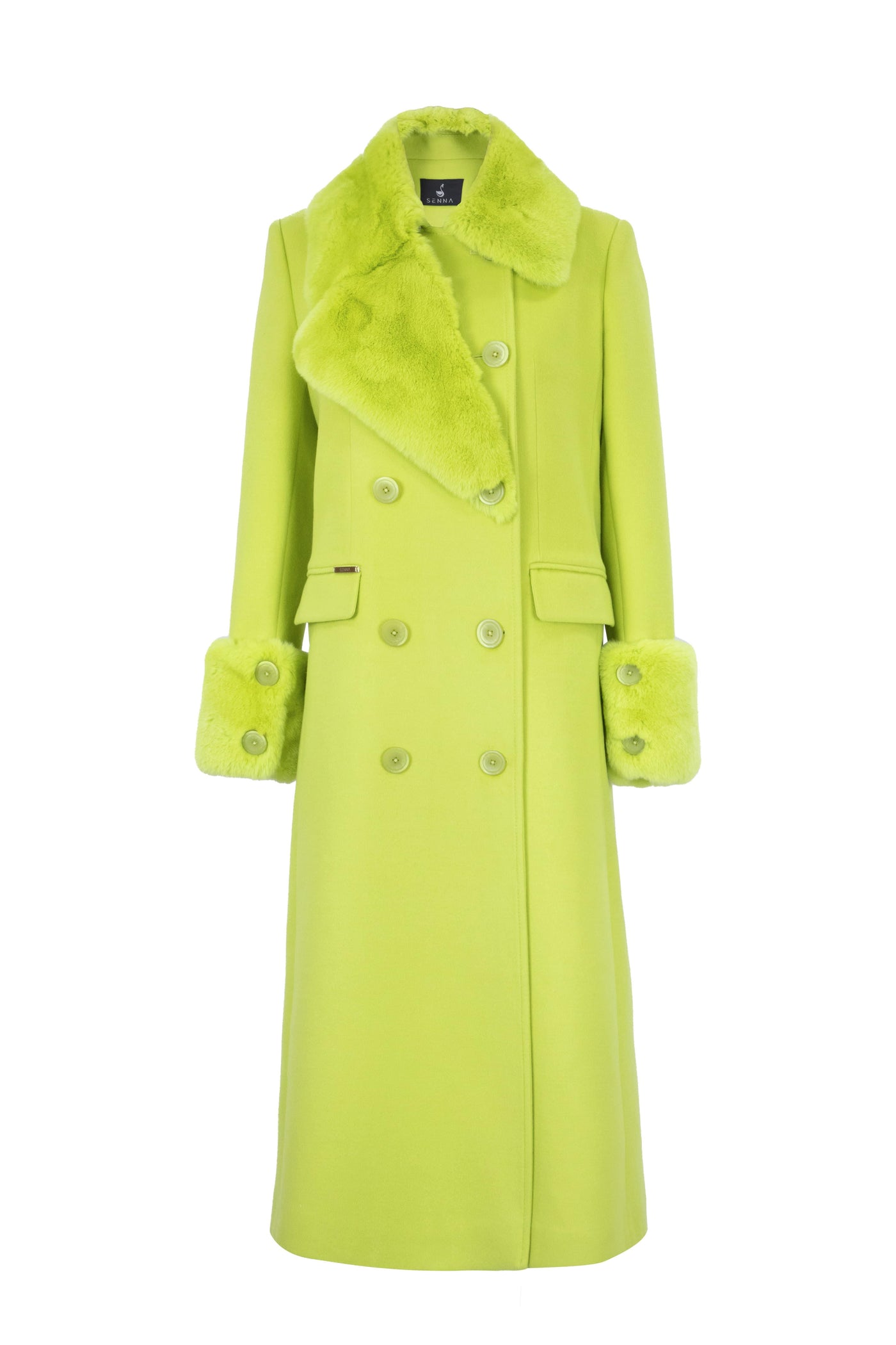 LIVA COAT Fıstık Yeşili