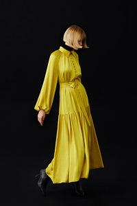 FREDERIC DRESS Yellow Jasmıne