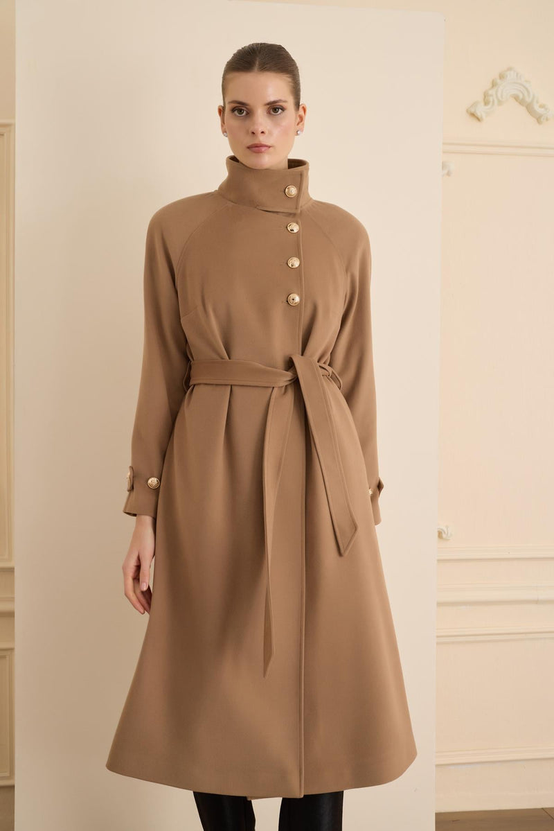 GABRIELLE COAT Camel
