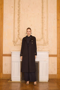 GABRIELLE COAT Siyah
