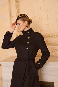 GABRIELLE COAT Siyah