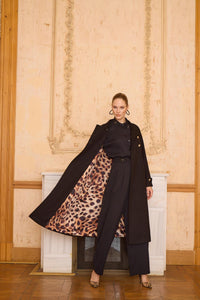 GABRIELLE COAT Siyah