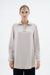 GLISSIA BLOUSE Beige