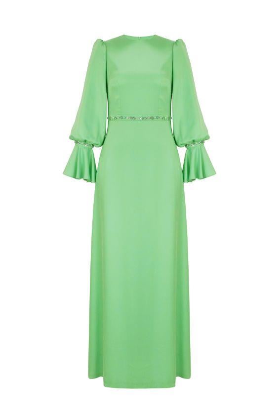 HELENA DRESS Fıstık Yeşili