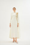 HELIA DRESS Ecru