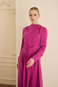 IMELDA DRESS Fuşya