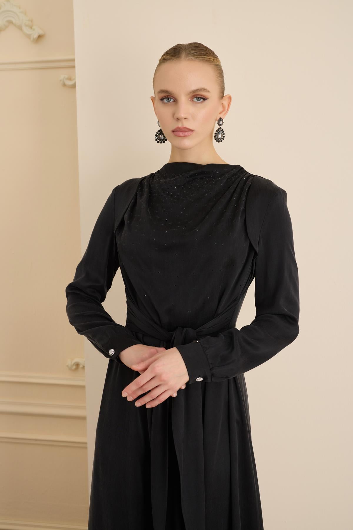 IMELDA DRESS Siyah