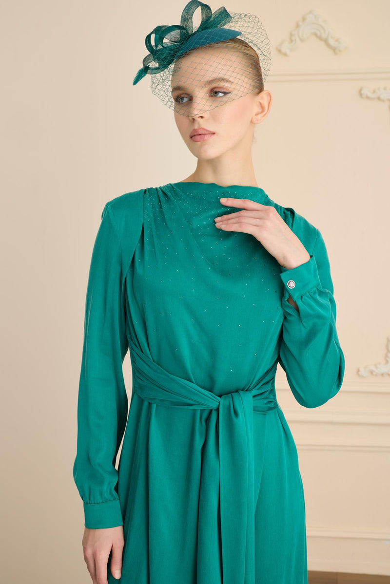 IMELDA DRESS Zümrüt
