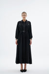 IVORY DRESS Black