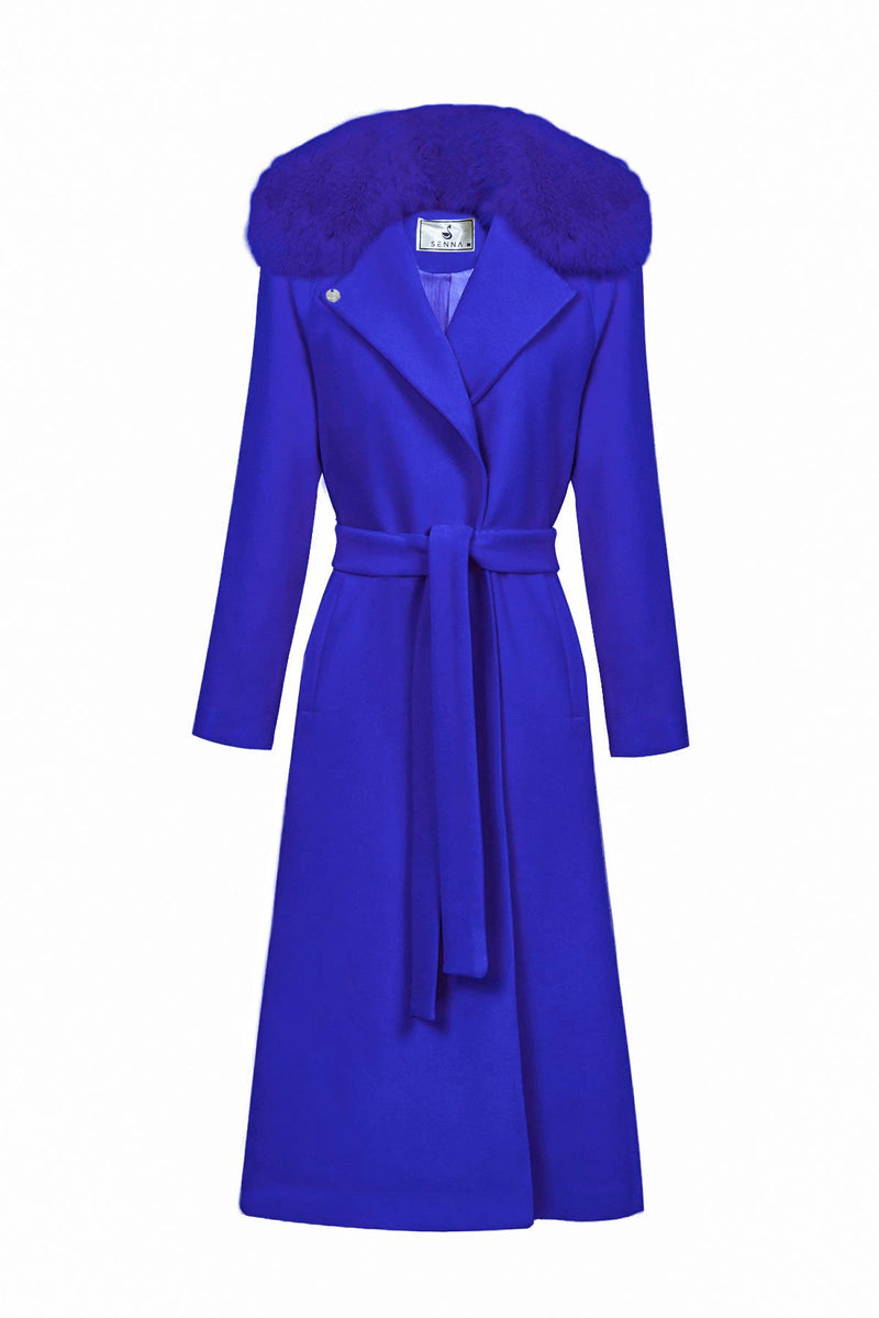JASMINE COAT Gece Mavisi