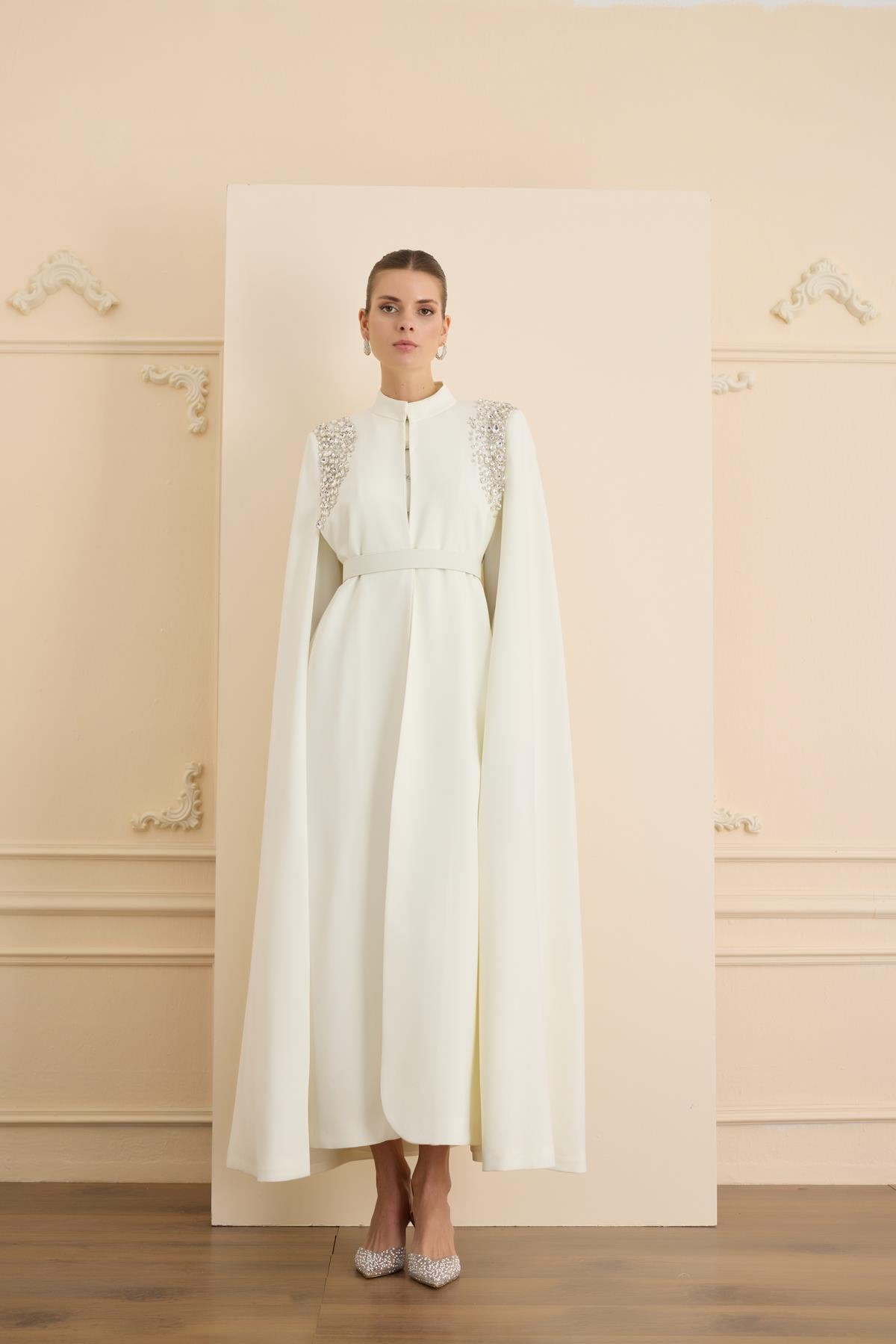 JE PARLE DRESS SET Ekru