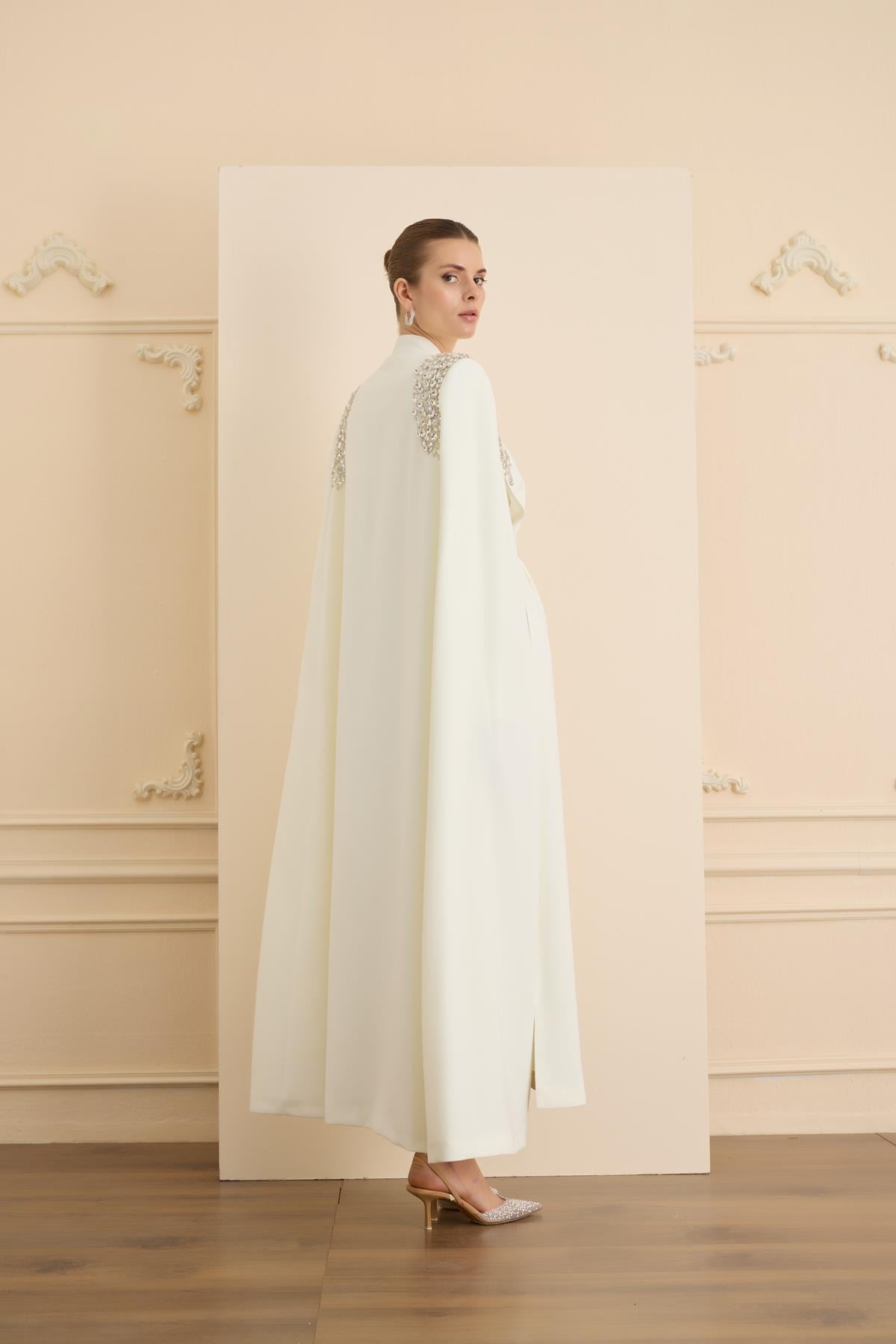 JE PARLE DRESS SET Ekru