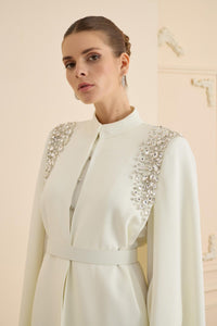 JE PARLE DRESS SET Ekru