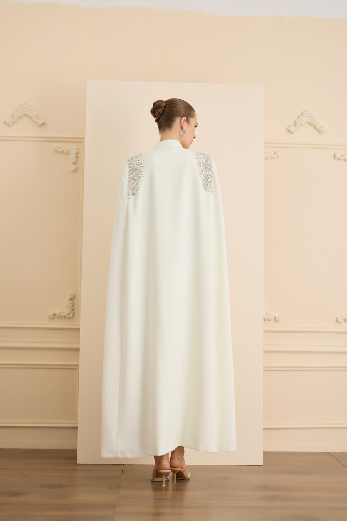 JE PARLE DRESS SET Ekru