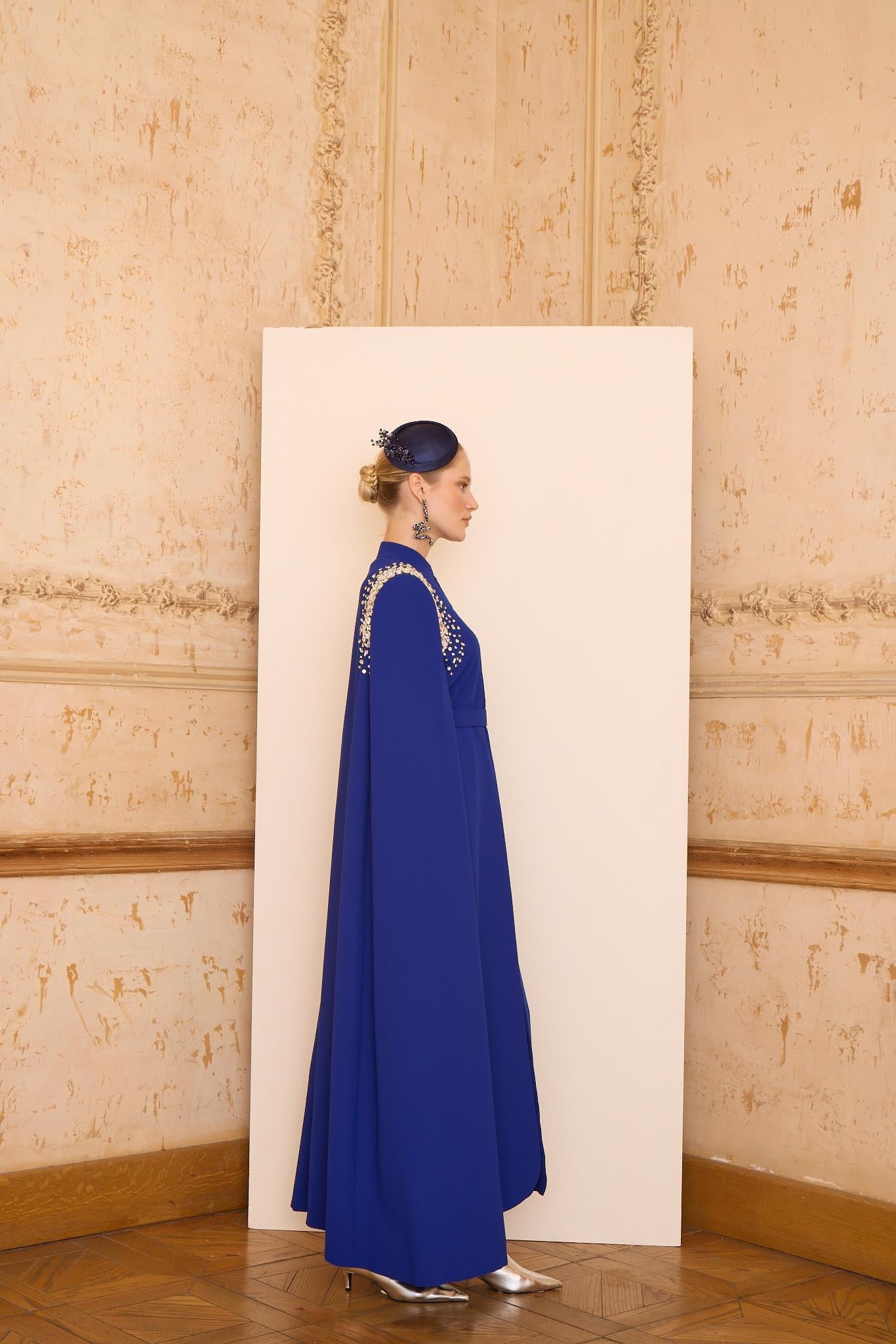 JE PARLE DRESS SET Gece Mavisi