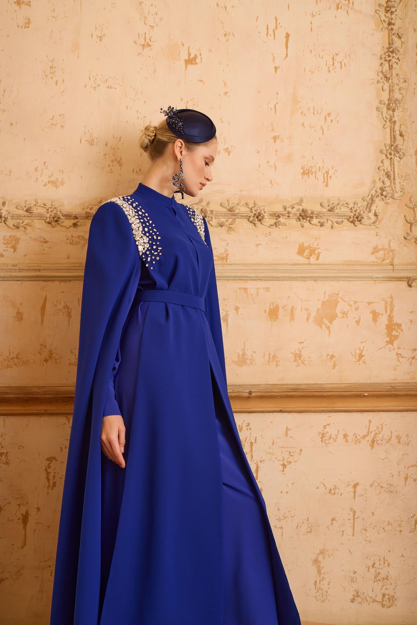 JE PARLE DRESS SET Gece Mavisi