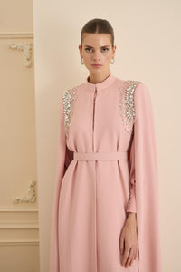 JE PARLE DRESS SET Pudra